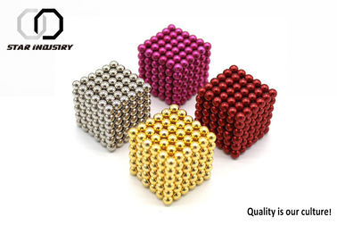Bolas de acero magnéticas de DIY, juguete magnético de las bolas con la construcción fuerte