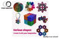 Niquelado brillante de NdFeB del juguete magnético colorido de las esferas para los niños