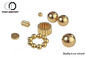 imanes N-52, buenas bolas más fuertes de la esfera de la placa de oro 24K del imán de la capa N52 del oro